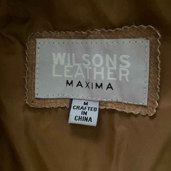 Genuine real leather suede penny lane coat - Picture 6 of 8